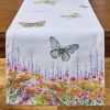 Garden Butterflies Runner 72" L