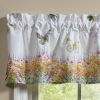 Garden Butterflies Valance  14" L
