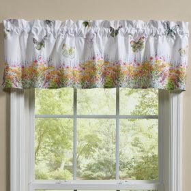Garden Butterflies Valance  14" L