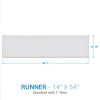 Garden Butterflies Runner 54" L