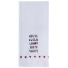 I Love You Embroidered Dishtowel