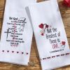 Greatest Of These Is Love Decorative Dishtowel