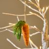 Carrot Wool Felt Ornament