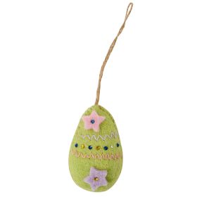 Egg Wool Felt Ornament