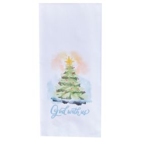 God With Us Dishtowel