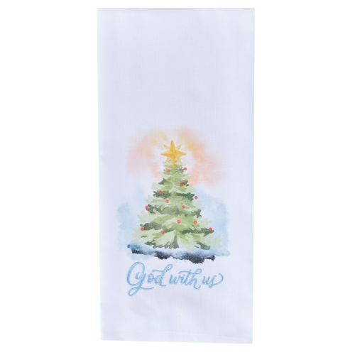God With Us Dishtowel