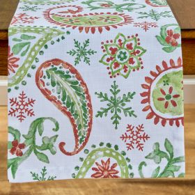 A Very Paisley Holiday Runner 72"L