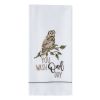 You Wash Owl Dry Decorative Dishtowel