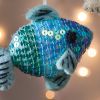 Fish Felt Ornaments Set Of 3