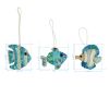 Fish Felt Ornaments Set Of 3