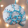 Seashell Felt Ornaments Set Of 3