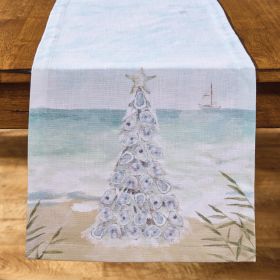Christmas By The Sea Runner 54"L