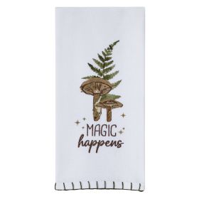 Magic Happens Decorative Dishtowel