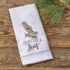 I Don'T Give A Hoot Decorative Dishtowel