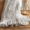 Chunny Throw - Gray/White