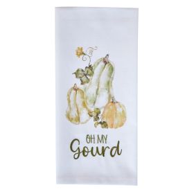 Oh My Gourd Decorative Dishtowel