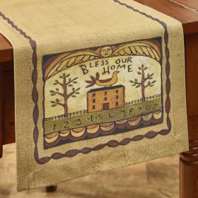 Bless Our Home Runner 54"L