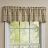 Farmstead Plaid Valance 14"L