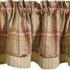Spice Route Lined Layered Valance 16"L