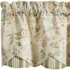 Garden Grace Lined Scalloped Valance 15"L