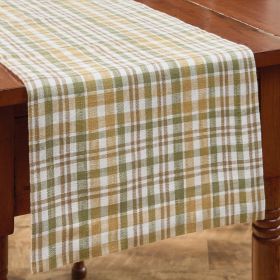Farmstead Plaid Runner 36"L