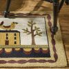 Bless Our Home Hooked Rug 2' X 3'