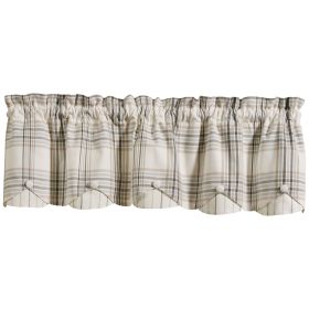 Countryside Lined Scallop Valance 15"L