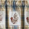 Stone Hollow Lined Patch Valance 14"L