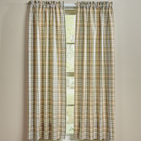 Farmstead Plaid Panels 63"L