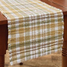 Farmstead Plaid Chindi Runner 36"L