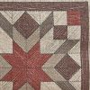 Weathered Barnboard Print Runner 36"L