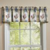Stone Hollow Lined Patch Valance 14"L