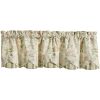 Garden Grace Lined Scalloped Valance 15"L