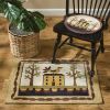 Bless Our Home Hooked Rug 2' X 3'