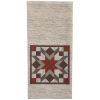 Weathered Barnboard Print Decorative Dishtowel