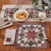 Weathered Barnboard Print Runner 36"L