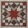 Weathered Barnboard Print Valance 14"L