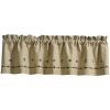 Ranch Brand Lined Embroidered Valance 14"L