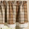 Patton Lined Layered Valance 16"L
