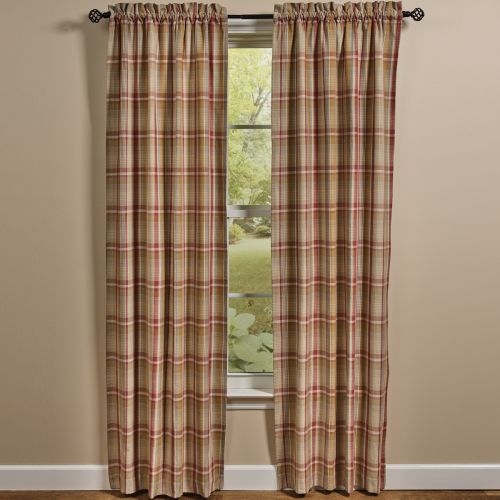 Spice Route Lined Panel Pair 84"L