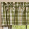 Thistle Plaid  Valance 14"L