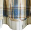 Stone Hollow Lined Layered Valance 16"L