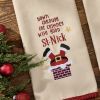 Down Through Chimney Dishtowel