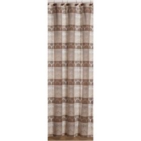 Mountain Refuge Jacquard Shower Curtain 72" X 72"