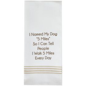 5 Miles Dishtowel