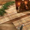 Cactus Creek Plaid Runner 54"L