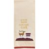 Up On Housetop Dishtowel
