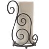 Iron Scroll Paper Towel Holder