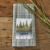 Horizon Plaid Decorative Dishtowel
