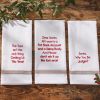 Santa, Why You Be Judgin'? Dishtowel
